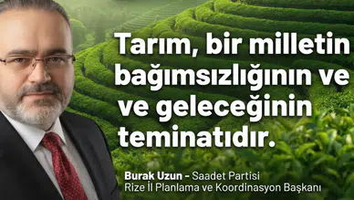 Saadet Partisi’nden Tarım Vurgusu: Gençler Tarıma Yönlendirilmeli
