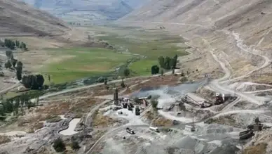 Iğdır Ünlendi Barajı'nda su tutulduğunu