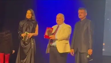 TİMBİR KKTC Temsilcisi Ertan BİRİNCİ'ye Onur Ödülü