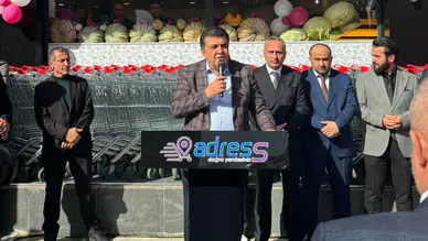Rize'de Adress Süpermarket'in yeni şubesi açıldı