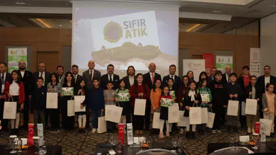 Zonguldak’ta 'Çevreci İşletmeler Çocuklarla El Ele' buluşması ve ödül töreni gerçekleştirildi