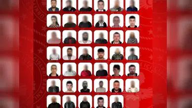 Kırmızı bültenle aranan 41 firari Türkiye’ye getirildi