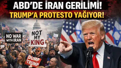 ABD’de İran Gerilimi: Trump Savaş Politikası Nedeniyle Protestoların Hedefinde