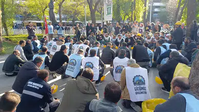 Ankara'da Maden İşçileri, Açlık Grevinde 6. Güne Girdi!