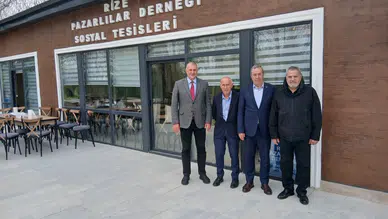 Pazar Belediye Başkanı Neşet Çakır’dan Ankara Pazarlılar Derneği’ne Ziyaret
