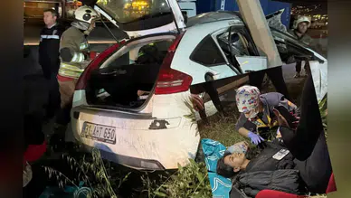 İskenderun'da Trafik Kazası: Yaralılar Hastaneye Kaldırıldı