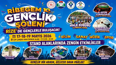 Rize'de 2026'da Gençlik Şöleni: Aileler ve gençler buluşuyor!