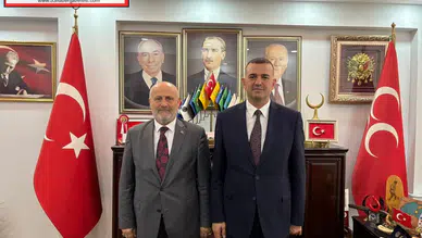 Çarşıbaşı Belediye Başkanı MHP Trabzon İl Başkanlığı’nın Bayramlaşma Programına Katıldı