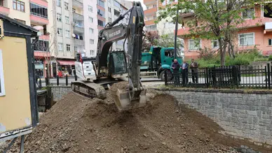Arsin Belediyesi Fen İşleri’nden İlçe Genelinde Yoğun Mesai