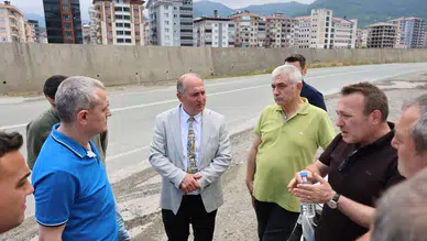 Arhavi–Kavak Yolunda Asfalt Çalışmaları Başlıyor