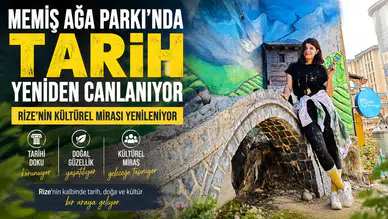 Memiş Ağa Parkı’nda Tarih Yeniden Canlanıyor: Rize’nin Kültürel Mirası Yenileniyor