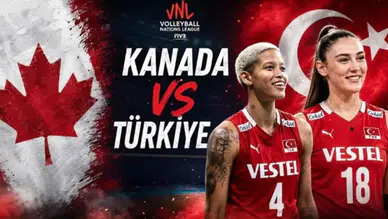 Türkiye-Kanada voleybol maçı canlı izle! Filenin Sultanları VNL çeyrek final maçı