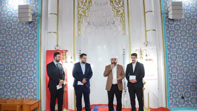 Trabzon'da Hutbeyi Güzel Okuma Yarışmasının Birincisi Arif Kazancı Oldu