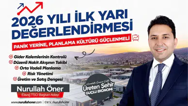 Başkan Nurullah Öner: Ekonomik Krizlere Karşı Yöntem, Kontrollü Büyüme ve Stratejik Planlamadır