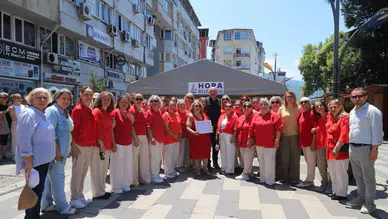 Hopa'da El Emeği Kursu Sergisi Ziyaretçilerini Ağırlıyor