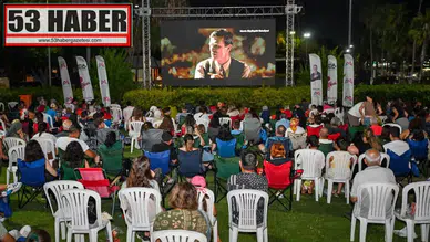 Mersin Büyükşehir ile yıldızların altında sinema keyfi