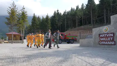 Yeşil Vatanın Kahramanları Yangın Sezonuna Sporla Hazırlanıyor