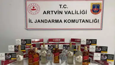Artvin'de Düzenlenen Kaçakçılık Operasyonunda 10 Şüpheli Gözaltına Alındı
