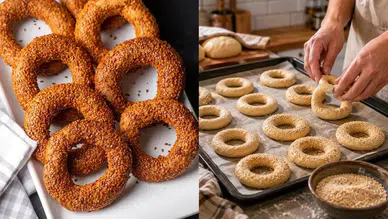 Mevlit Kandili İçin Eşsiz Kıyır Kıyır Simit Tarifi!