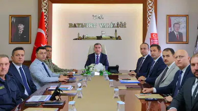 Bayburt’ta Güvenlik ve Asayiş Toplantısı Gerçekleştirildi