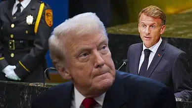 Macron'un sesi Trump'a kısıldı: Eleştirmekten korktu