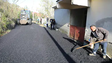 Akçaabat Belediyesi Fındıklı Mahallesi’nde Asfalt Çalışmalarını Sürdürüyor