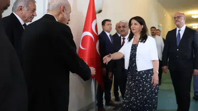 İmralı Heyeti, Bahçeli ile görüştü