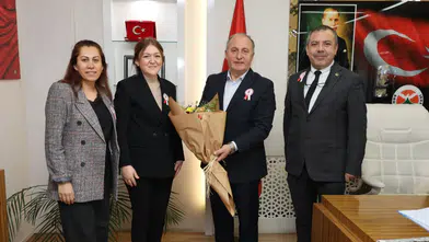 Arhavi Vergi Dairesi’nden Başkan Turgay Ataselim’e Vergi Haftası Ziyareti