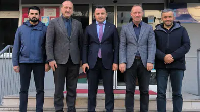 Vakfıkebir Halk Eğitimi Müdürü Kalyoncu, Kaymakam Uzan'a veda ve teşekkür etti