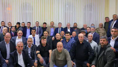 Bayburt'ta Vali Eldivan, Dövmekaya Köyü'nde muhtarlarla buluştu, birlik ve beraberlik vurgusu yaptı