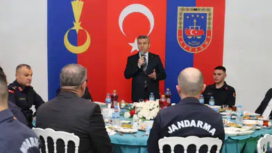 Artvin İl Müftüsü Ertuğran Mehmet Soylu, İl Jandarma Komutanlığı’nın İftar Programına Katıldı