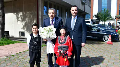 Trabzon Valisi Tahir Şahin’den Vakfıkebir Kaymakamlığı’na Ziyaret