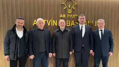 AK Parti Artvin İl Başkanlığı’nda Teşkilat ve Halkla Bayramlaşma Töreni