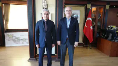 Rize Vali Yardımcısı Murat Öztürk’ten Başkan Rahmi Metin’e Veda Ziyareti