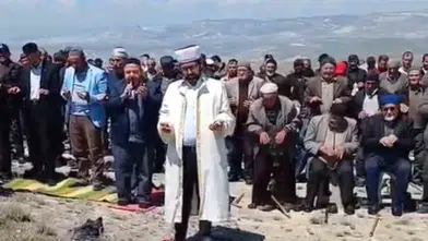 Ankara Beypazarı'nda vatandaşlar yağmur duası yaptı