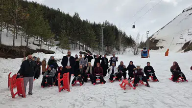 Hafız Öğrenciler Palandöken'de Kayak ve Sporla Eğlendi, Moral Buldu