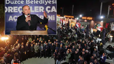 Düzce Belediye Başkanı Özlü Kokoreççiler Çarşısı'nı Hizmete Açtı