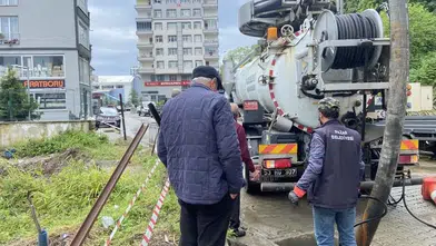 Pazar Belediyesi Ekipleri Yoğun Yağışın Ardından Sahada