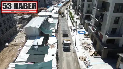 Akpınar yolunun bir bölümü bayram öncesi yaya trafiğine açıldı