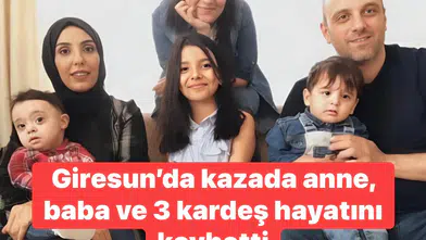 Giresun'da Trafik Kazası: Dal-Çık ve Güney Çevre Yolu'nda 5 Kişi Hayatını Kaybetti