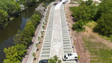 Kanlıkavak’a 122 araç kapasiteli yeni ücretsiz otopark