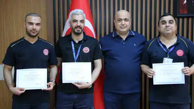 Dakikalarla yarıştılar, hayat kurtardılar: 112 ekibine teşekkür belgesi