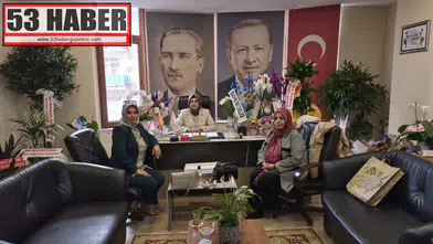 AK Parti Aziziye Kadın Kolları’ndan Esra Kaplanoğlu’na Ziyaret
