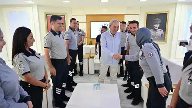 Kepez'in Belediye Başkanı Kocagöz, güvenlik ekiplerine teşekkürlerini iletti!