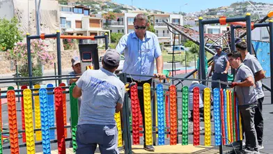 Bodrum Gazi Mustafa Kemal Bulvarı'ndaki Çocuk Parkı’nda yenileme