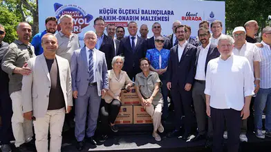 İstanbul'da küçük ölçekli balıkçılara malzeme desteği sağlandı