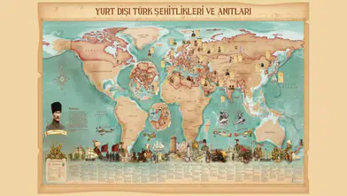 48 Ülkede 172 Şehitlik ve Anıtın Yerleri Belirlendi!