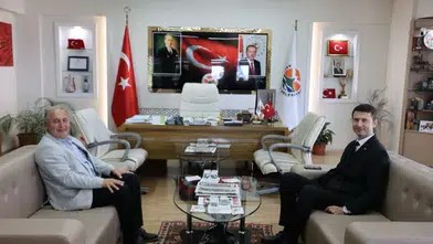 Mardin Vali Yardımcılığına Atanan Kaymakam Burak Çimşir'den Veda Ziyaretleri