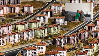 Bakan Kurum, İlk Evim Projesi ile evlerine kavuşan çiftin görüntülerini paylaştı