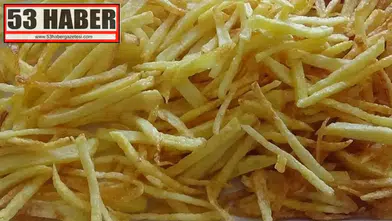 Patates kızartırken tavaya 1 kaşık eklenirse patatesler nar gibi kızarıyor